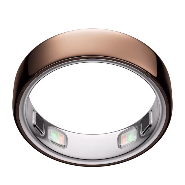 Oura Ring 5 in Deep Rose finish, product image